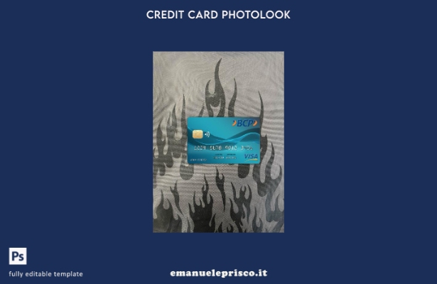 stile verificato modello frontale photolook della carta visto bancario Bolivia C